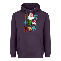 Plum ho ho ho christmas Heavyweight Hoodie - RanaPortraitStore