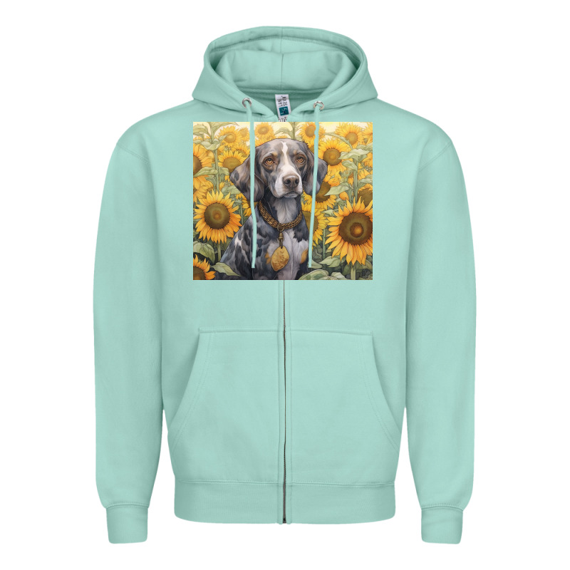 Beagle Zipper Hoodie by Unal Design | Teevron