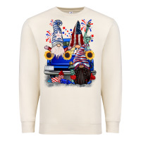 Sandshell 4th of July gnomes truck Premium Sweatshirt - CowGirlArtShop