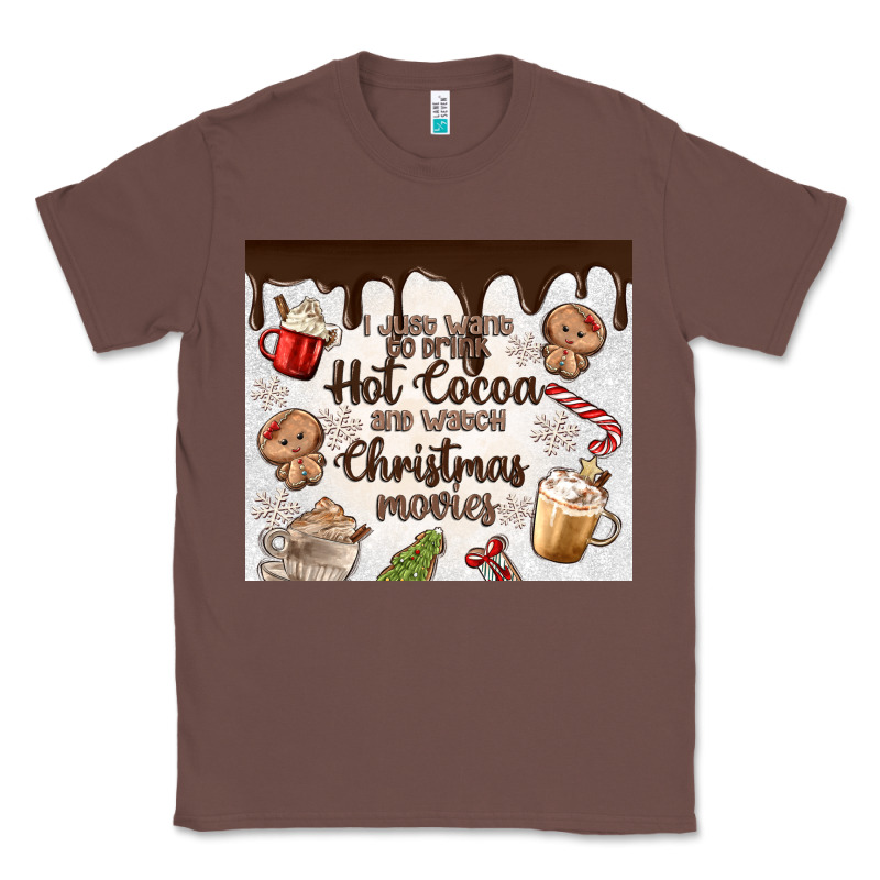 I Just Want To Drink Hot Cocoa Classic Tee by MaliasSmallBusiness | Teevron