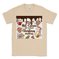 Mushroom i just want to drink hot cocoa Classic Tee - MaliasSmallBusiness