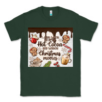 Sports Green i just want to drink hot cocoa Classic Tee - MaliasSmallBusiness