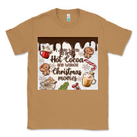 Toasted Coconut i just want to drink hot cocoa Classic Tee - MaliasSmallBusiness