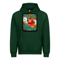 Forest Green Western Just A Girl Who Loves Ladybug Urban Hoodie - LillyAllenDesigns