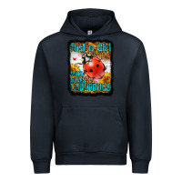 Navy Western Just A Girl Who Loves Ladybug Urban Hoodie - LillyAllenDesigns