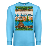 Ocean Blue life is better at the cabin air freshener Premium Sweatshirt - HRA Design Shop
