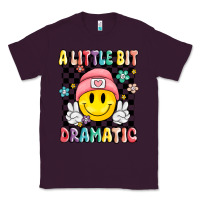 Plum a little bit dramatic Classic Tee - MaliasSmallBusiness