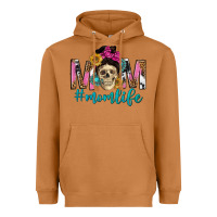 Meerkat mom life with skull Heavyweight Hoodie - texasbilliewilder