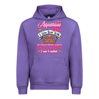 Tulip As a Aquarius Girl I was Born with My Heart on my Sleeve and a mouth Urban Hoodie - Jasminsmagicworld