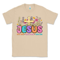 Mushroom jesus the way the truth the life Classic Tee - MaliasSmallBusiness