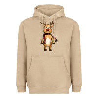 Mushroom cute reindeer Heavyweight Hoodie - RanaPortraitStore