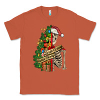 Copper sorta merry sorta scary skeleton Classic Tee - FaDigitalArtStudio
