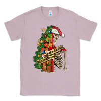Lilac sorta merry sorta scary skeleton Classic Tee - FaDigitalArtStudio