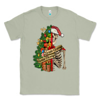 Matcha sorta merry sorta scary skeleton Classic Tee - FaDigitalArtStudio