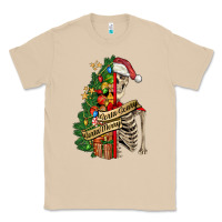 Mushroom sorta merry sorta scary skeleton Classic Tee - FaDigitalArtStudio