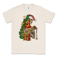 Natural sorta merry sorta scary skeleton Classic Tee - FaDigitalArtStudio
