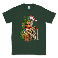 Sports Green sorta merry sorta scary skeleton Classic Tee - FaDigitalArtStudio