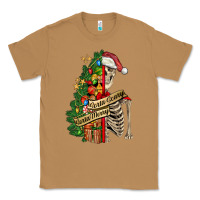 Toasted Coconut sorta merry sorta scary skeleton Classic Tee - FaDigitalArtStudio