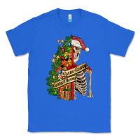 True Royal sorta merry sorta scary skeleton Classic Tee - FaDigitalArtStudio