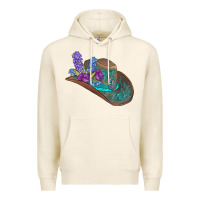 Tofu cowboy hat Premium Hoodie - AdoDesignShop