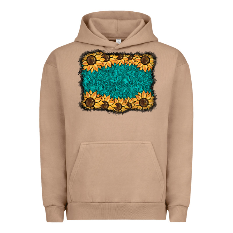 Sunflower Background Urban Hoodie by BarkalooDesign | Teevron