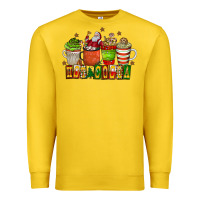 Lemon hot cocoa Premium Sweatshirt - CowhideDigitalArt