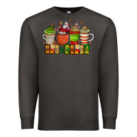 Smoke hot cocoa Premium Sweatshirt - CowhideDigitalArt