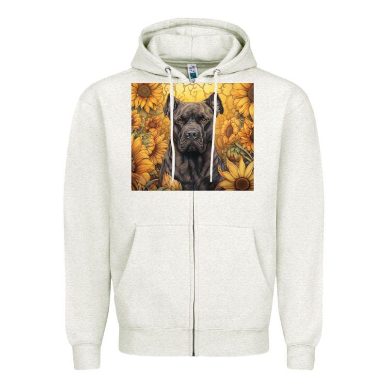 Cane Corso Zipper Hoodie by Unal Design | Teevron