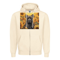 Sandshell cane corso Zipper Hoodie - Unal Design
