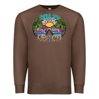 Chestnut salty beach Premium Sweatshirt - SublimationCraftShop
