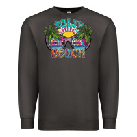 Smoke salty beach Premium Sweatshirt - SublimationCraftShop