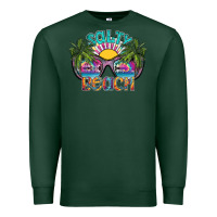 Sports Green salty beach Premium Sweatshirt - SublimationCraftShop