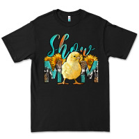 Black Western Show Mom Baby Chick Premium Tee - LillyAllenDesigns