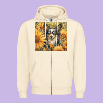 Zipper Hoodie chihuahua