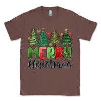 Chestnut merry christmas trees Classic Tee - MaliasSmallBusiness