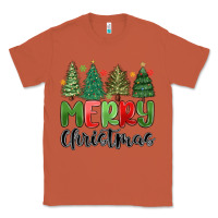 Copper merry christmas trees Classic Tee - MaliasSmallBusiness