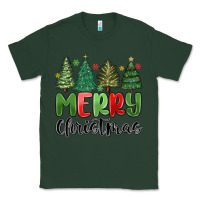 Sports Green merry christmas trees Classic Tee - MaliasSmallBusiness