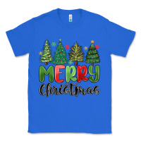 True Royal merry christmas trees Classic Tee - MaliasSmallBusiness