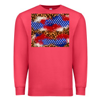 Cardinal 4th of July USA flag leopard 20oz tumbler Premium Sweatshirt - Neo Western