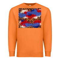 Carrot 4th of July USA flag leopard 20oz tumbler Premium Sweatshirt - Neo Western