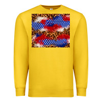 Lemon 4th of July USA flag leopard 20oz tumbler Premium Sweatshirt - Neo Western