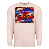 Pale Pink 4th of July USA flag leopard 20oz tumbler Premium Sweatshirt - Neo Western