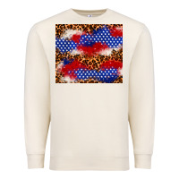 Sandshell 4th of July USA flag leopard 20oz tumbler Premium Sweatshirt - Neo Western