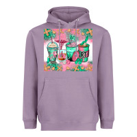 Lavender respiratory therapist coffee cups Heavyweight Hoodie - Zillion Design Studio