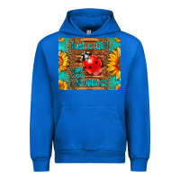 Cobalt just a girl who loves ladybugs Urban Hoodie - LillyAllenDesigns