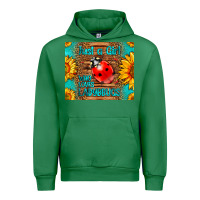 Emerald just a girl who loves ladybugs Urban Hoodie - LillyAllenDesigns