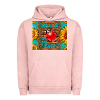 Pigment Salmon just a girl who loves ladybugs Urban Hoodie - LillyAllenDesigns