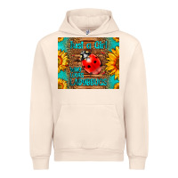 Sandshell just a girl who loves ladybugs Urban Hoodie - LillyAllenDesigns