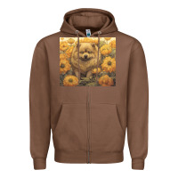 Chestnut chow chow Zipper Hoodie - Unal Design