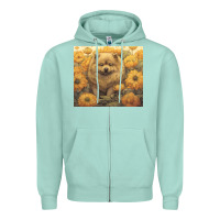 Seafoam chow chow Zipper Hoodie - Unal Design